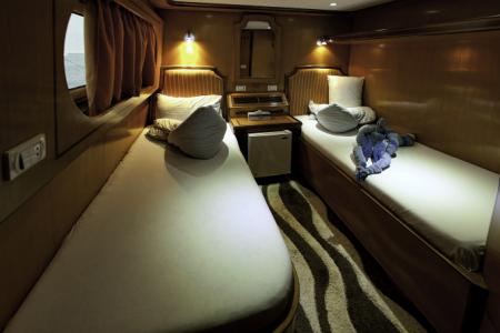 Twin Standard Berth Cabin (Lower Deck)