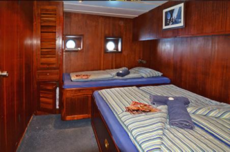 Double + Single Bed Cabin