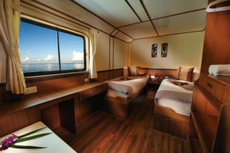 Deluxe En‐suite Twin Share Cabin (Main Deck)