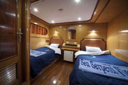 Twin Standard Berth Cabin (Upper Deck)