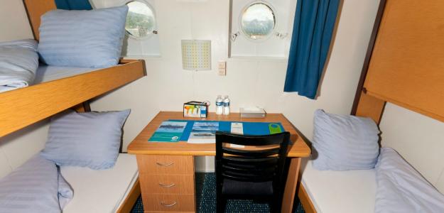 Triple Porthole Cabin