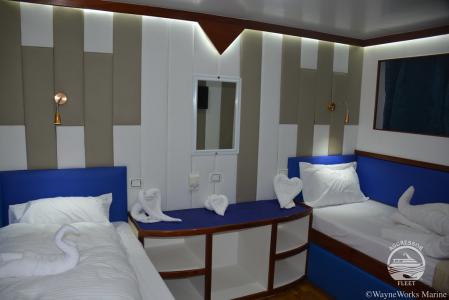 Deluxe Staterooms (# 1-7, 9,10 & 11)