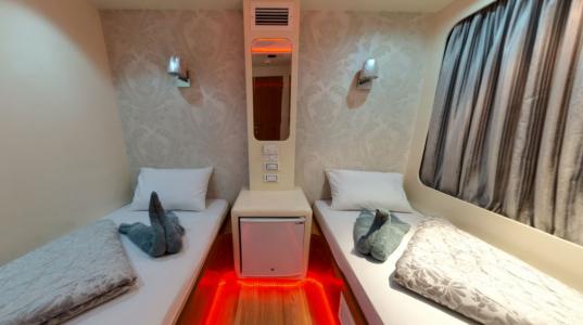 Twin Bed Cabin (Lower Deck)