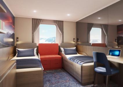 Twin Cabin with Window