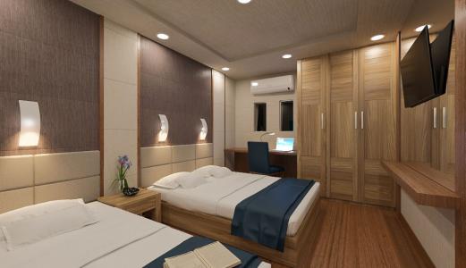 Double with Single Bed Cabin