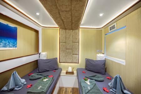 Double + Twin Bed Cabin