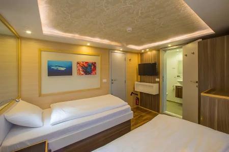 Sea View Twin Bed Cabin