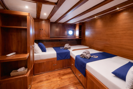 Twin Cabin (#1, 2, 3, 4, 5, 6, 7 - Mexico, Raja Ampat, Bali, Komodo, Maldives, Banda Sea, Alor)